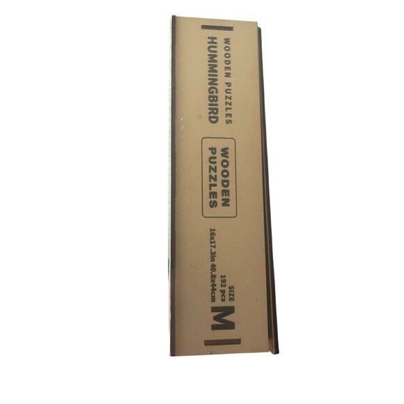 CLAORD Multicolor Hummingbird Figured Wooden Puzzles Jigsaw - Picture 5 of 7